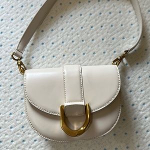 Charles and Keith mini gabine saddle bag